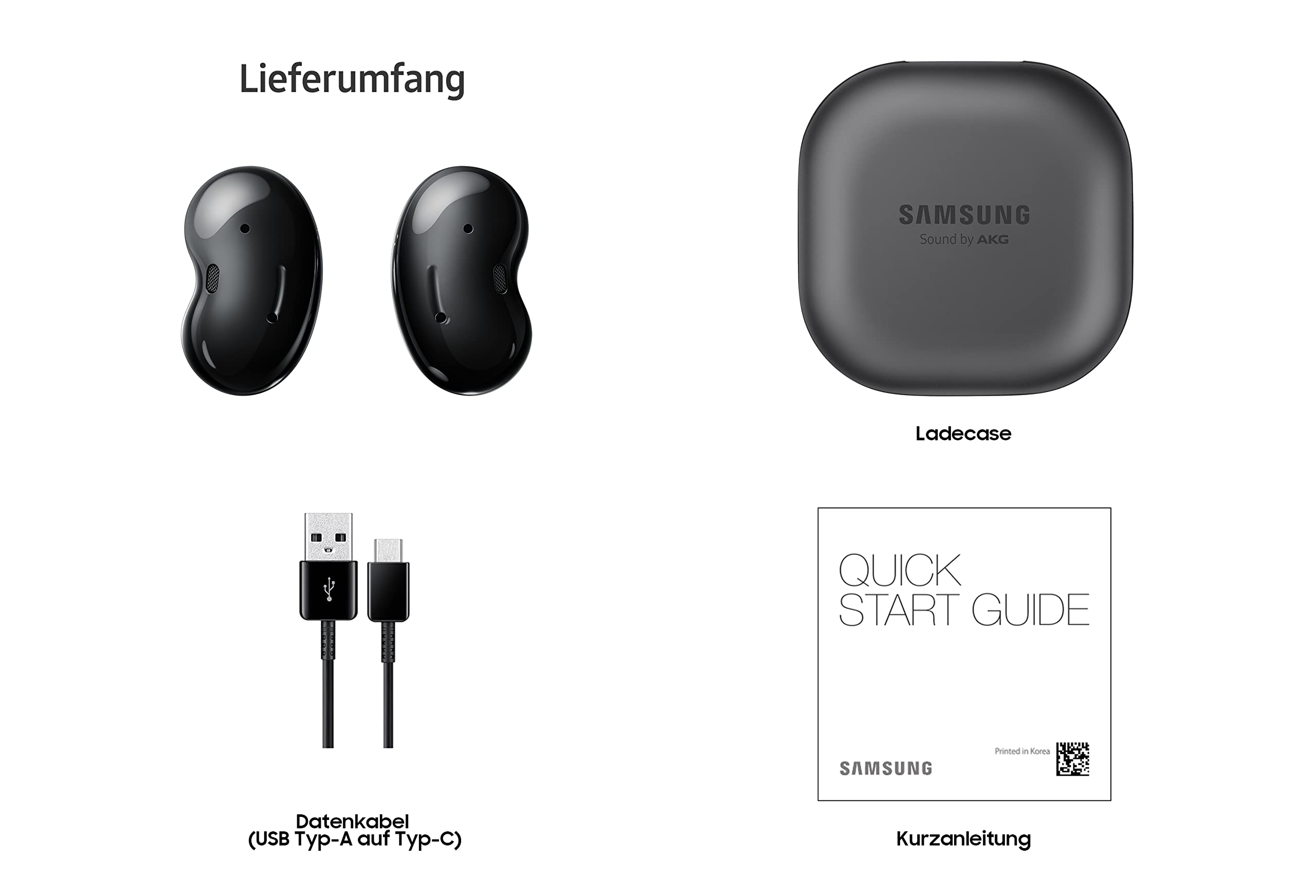 Samsung Galaxy Buds Live, Wireless Bluetooth Headphones with Noise